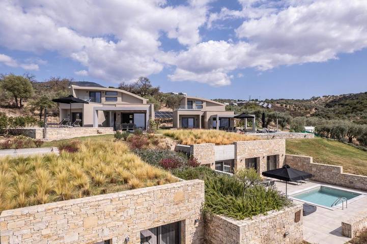 Hotel für 5 Personen, mit Garten und Pool sowie Ausblick, mit Haustier auf Thassos - 2