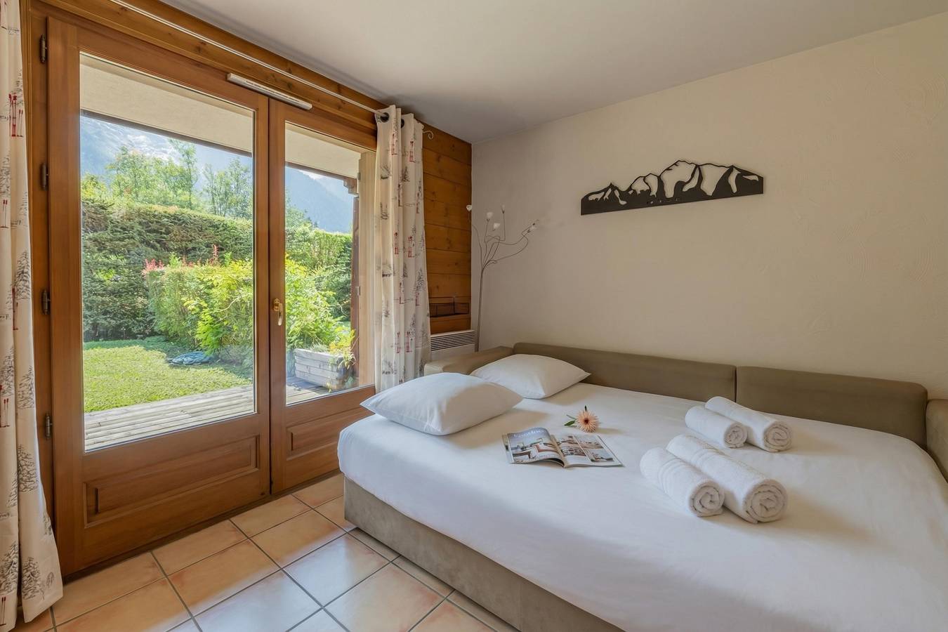 Geheel appartement, Appartement Les Capucins jardin in Chamonix, Bonneville regio