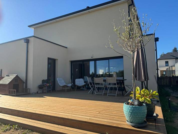 Chambre d’hôte pour 2 personnes, avec Terrasse ainsi que Jardin et Vue à Changé