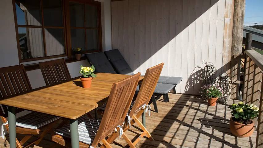 Ferienwohnung für 2 Personen, mit Balkon und Garten - 1