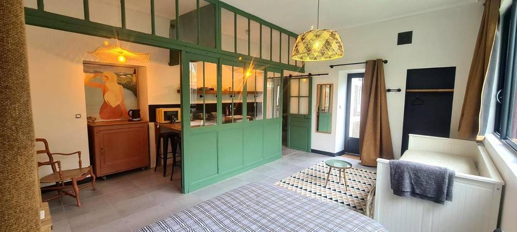 Gîte pour 4 personnes, avec jardin et vue à Saint-Pierre-lès-Nemours