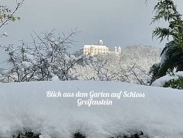 Ferienwohnung für 3 Personen, mit Garten und Terrasse sowie Ausblick in Heiligenstadt