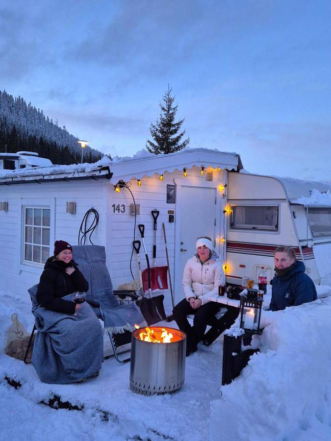 Bungalow für 6 Personen, mit Ausblick und Terrasse sowie Sauna in Norwegen - 2
