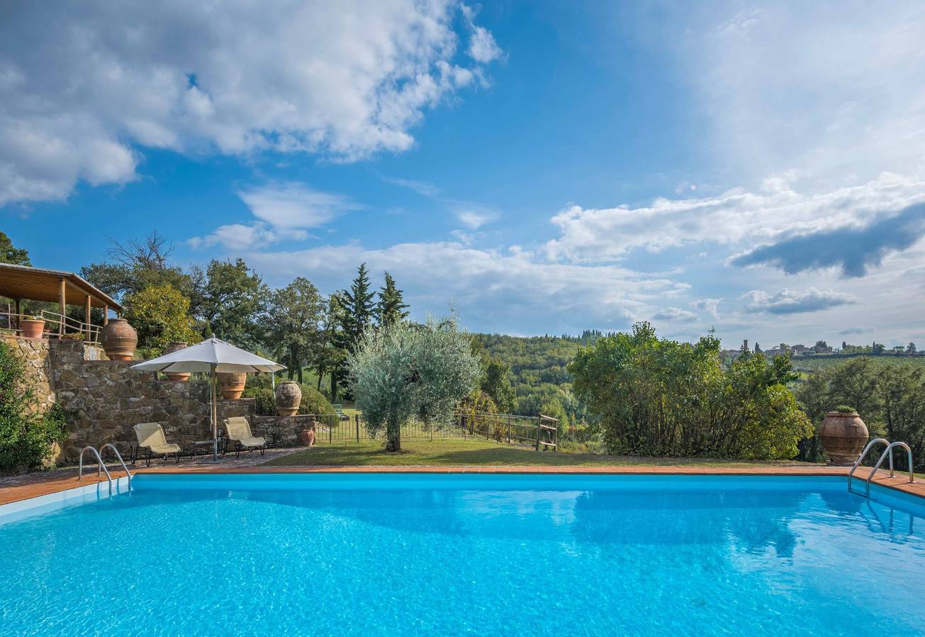 Villa für 12 Personen mit Garten in Cortine, Barberino Tavarnelle