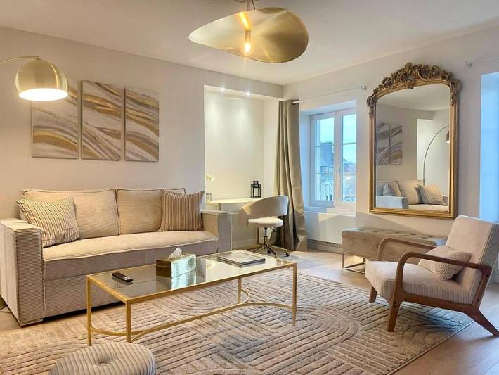 Appartement de vacances pour 2 personnes, avec jardin et vue