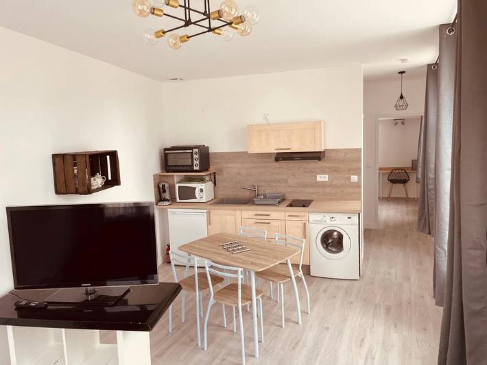 Gîte pour 4 personnes, animaux acceptés à Lignières-de-Touraine