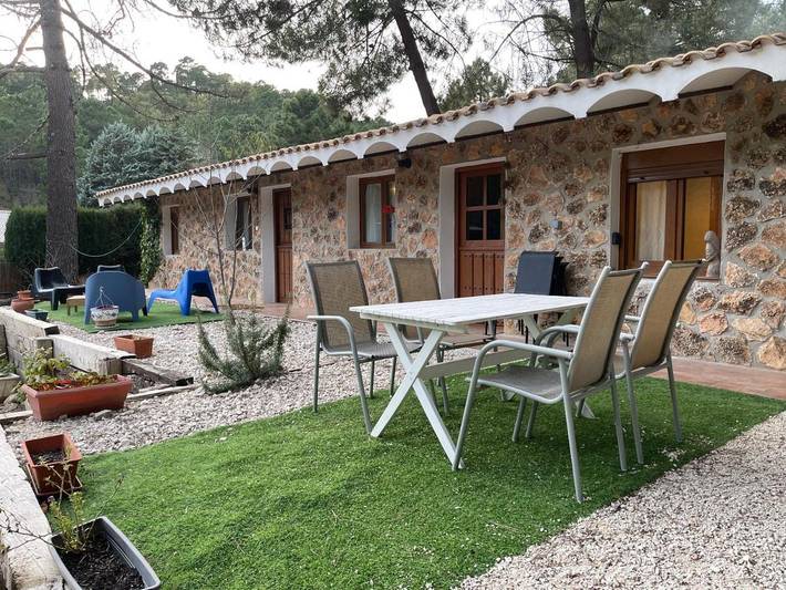 Casa rural para 6 personas, con Terraza y Jardín además de Piscina y Vistas en Provincia de Albacete