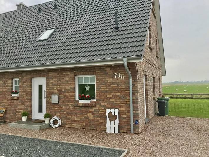 Ferienhaus Momke am Diek - Ferienhaus-4-Räume - Nummer 71 b in Simonsberg, Halbinsel Eiderstedt