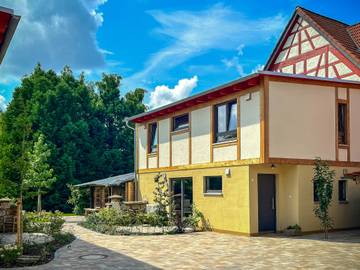 Ferienhaus für 6 Personen, mit Terrasse und Sauna, kinderfreundlich in Landkreis Haßberge