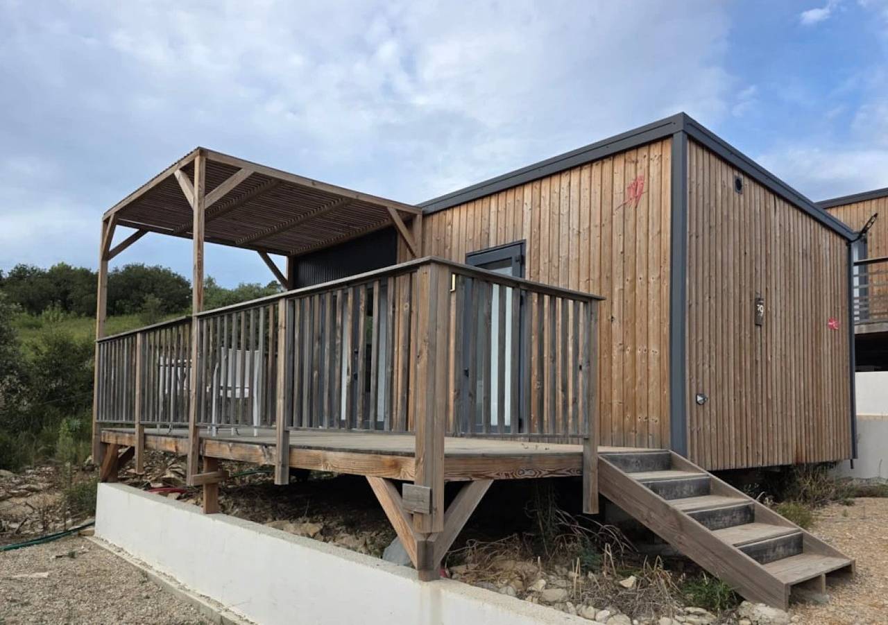 Camping 3 étoiles - Parc aquatique in Calvisson, Région de Nîmes