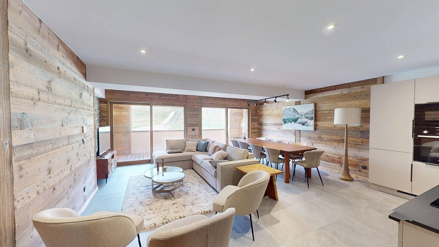 Apartamento vacacional entero, Person flat in a new residence on the snow front in La Toussuire, Fontcouverte-la Toussuire
