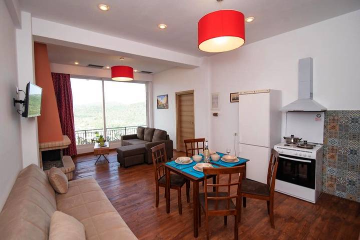 Location de vacances pour 2 personnes, avec jardin ainsi que vue et balcon dans Vathy - 4