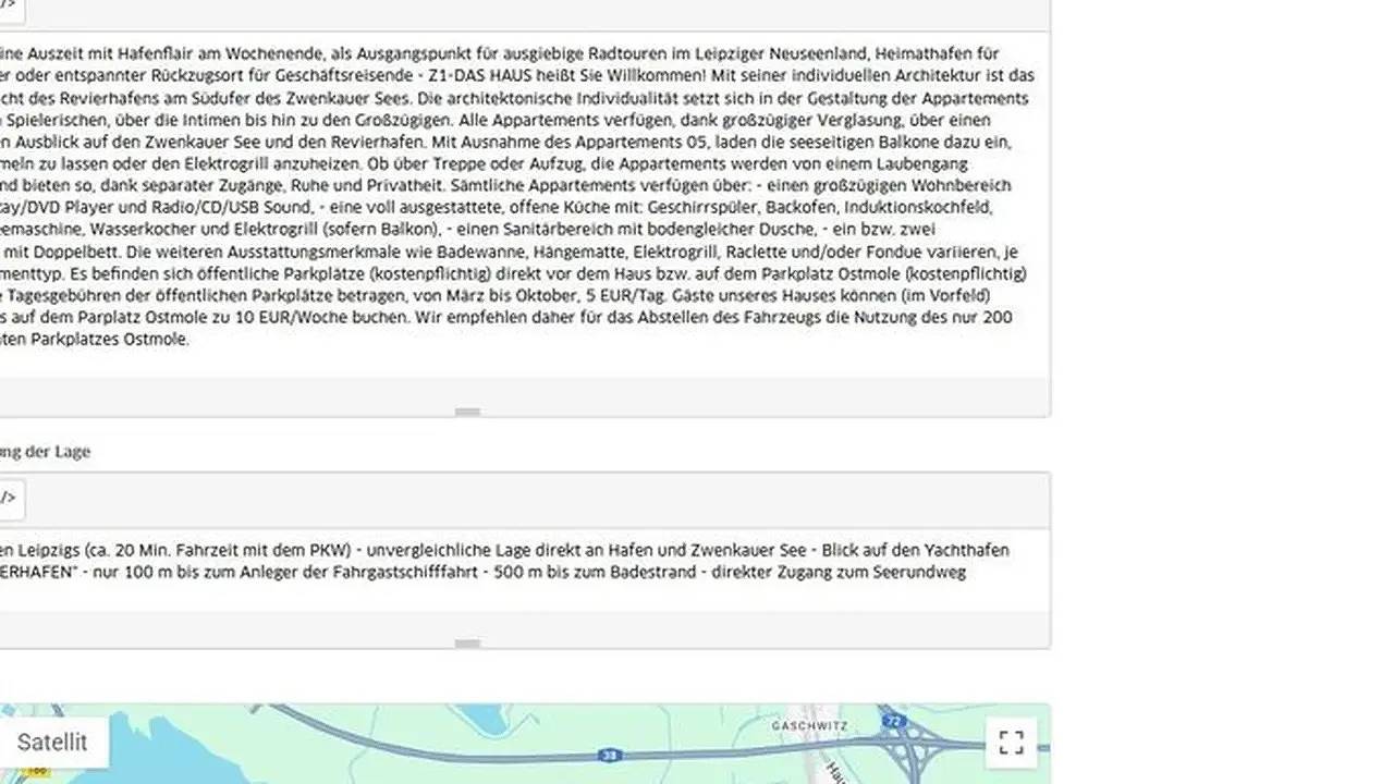 Ganze Ferienwohnung, Ferienwohnung für 4 Personen (65 m²) in Zwenkau in Zwenkau, Zwenkauer See