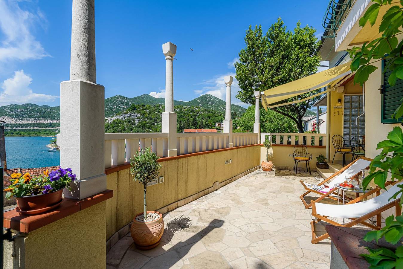 Ganze Wohnung, Apartment Jadranka mit Meerblick in Rogotin in Rogotin, Dubrovnik-Neretva