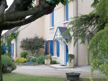 Cottage pour 2 personnes, avec piscine et vue ainsi que jardin et terrasse dans Veuzain-sur-Loire