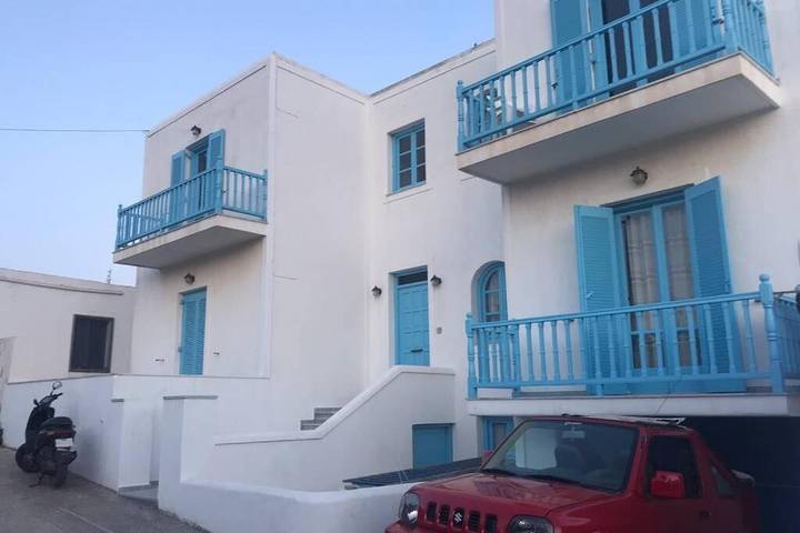 Gîte pour 4 personnes, avec Balcon et Vue dans Aliki - 4
