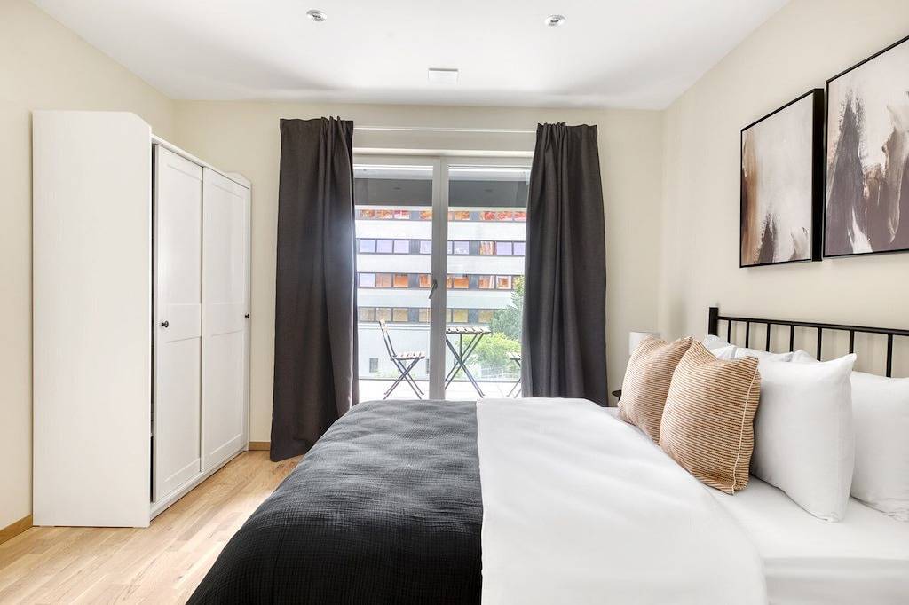 Appartement entier, Newly Built Eich 1Br  w/ Balcony & Elevator, by Blueground in Luxembourg (ville), Luxembourg