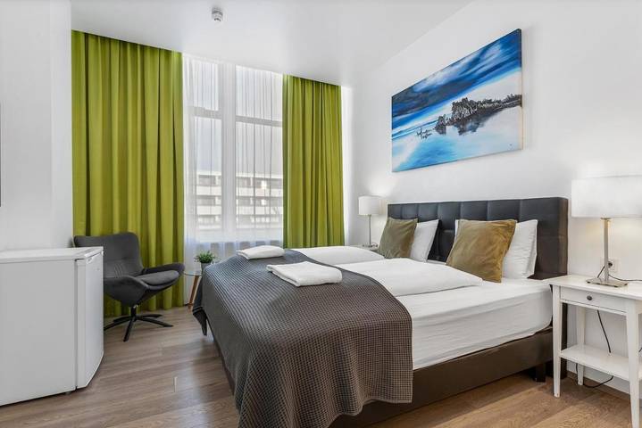 Location de vacances pour 3 personnes, avec terrasse en Islande