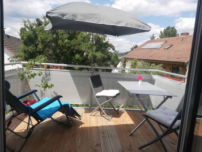 Ferienwohnung für 2 Personen, mit Balkon - 1