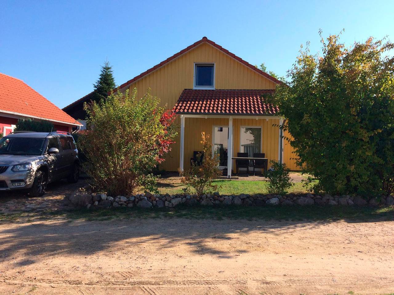 Haus am Plauer See mit Bootssteg in Zislow, Plauer See