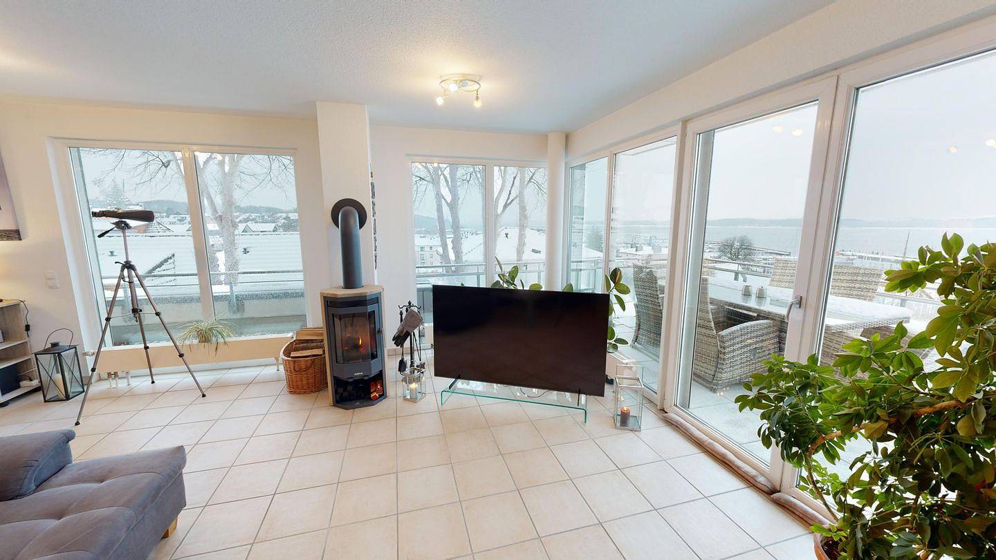 Ganze Wohnung, Penthouse Hafenglück in Kieler Förde, Laboe