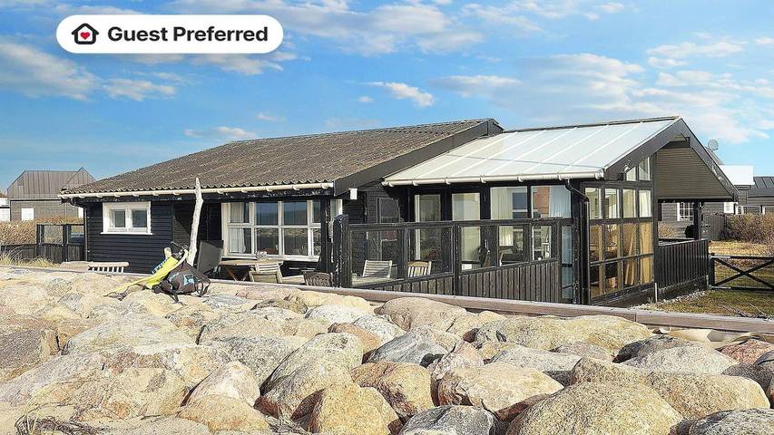 Ferieudlejning for 5 personer, med have, husdyr tilladt i Enø