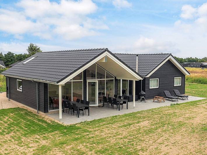 Ferieudlejning for 12 personer, med terrasse og pool i Falster