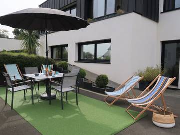 Gîte pour 4 personnes, avec jardin et terrasse à Plérin