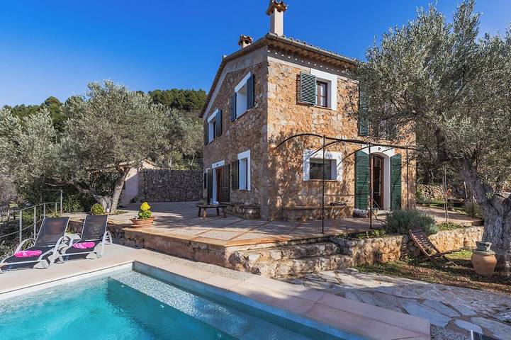 Maison de vacances pour 4 personnes, avec jardin à Fornalutx