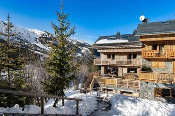 Hütte für 4 Personen, mit Terrasse in Méribel