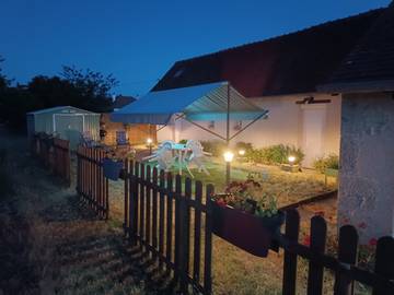 Gîte pour 4 personnes, avec jardin et terrasse, animaux acceptés dans le Loir-et-Cher