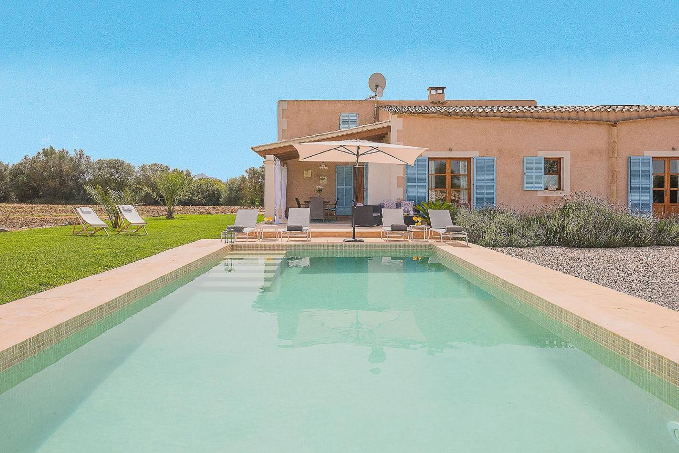 Idyllische kleine Finca, privater Pool, Wifi in Felanitx, Mallorca Sur