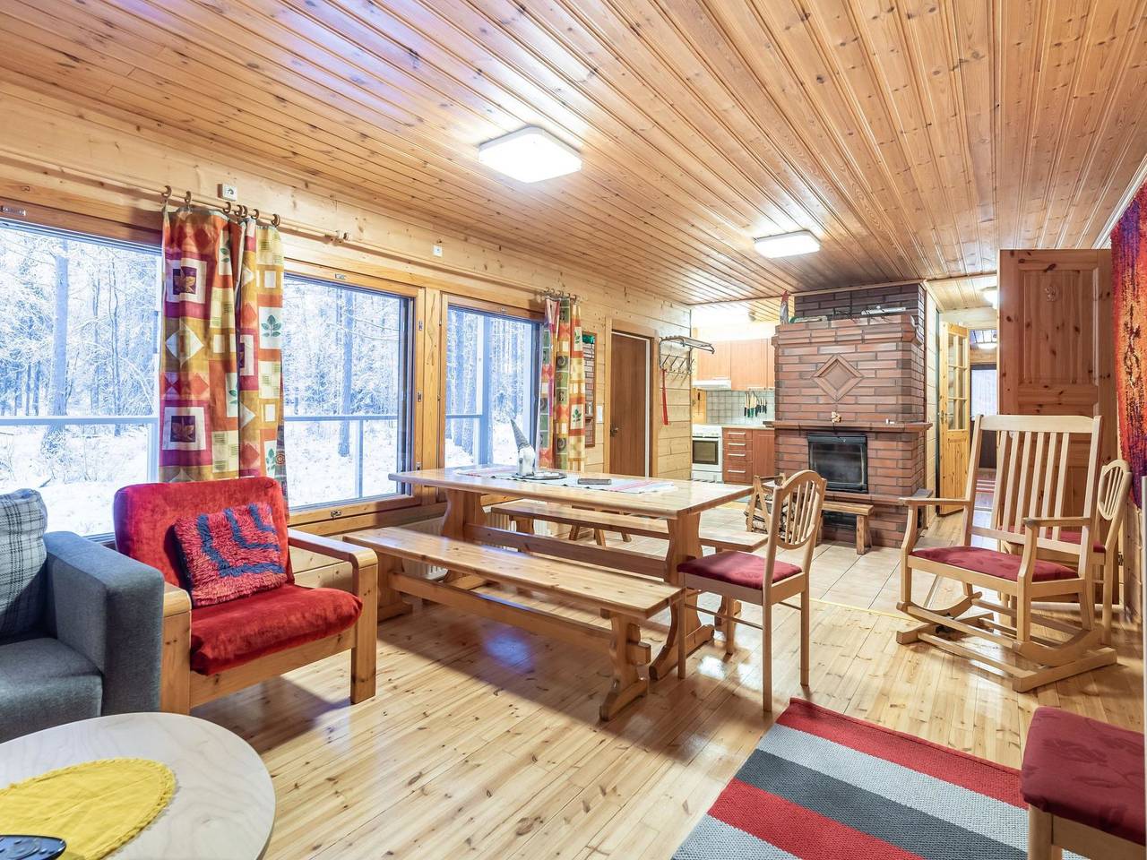 Oravanpesä in Kaulavaara, Laponie