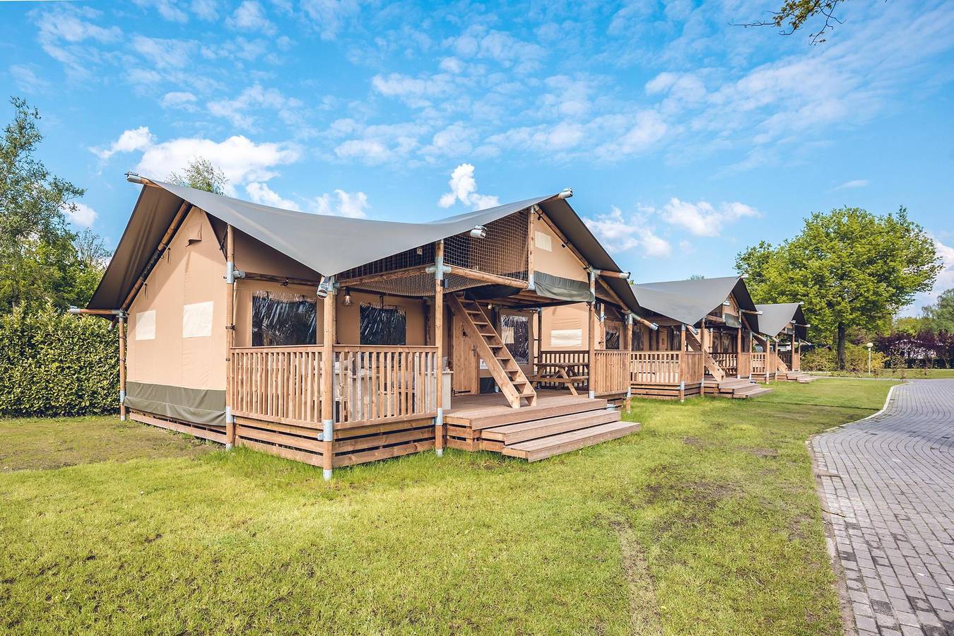 Vakantiepark Ackersate — Safari-Zelt 'Edelhert' | 2 - 8 pers in Veluwe