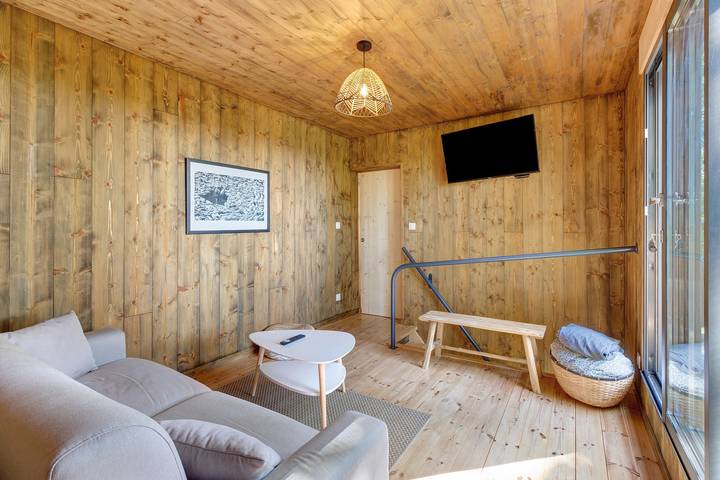 Le Pech Éternel – Spa-Hütte unter Eichen mit Panoramablick bei Sarlat in Sarlat-la-Canéda, Périgord Noir