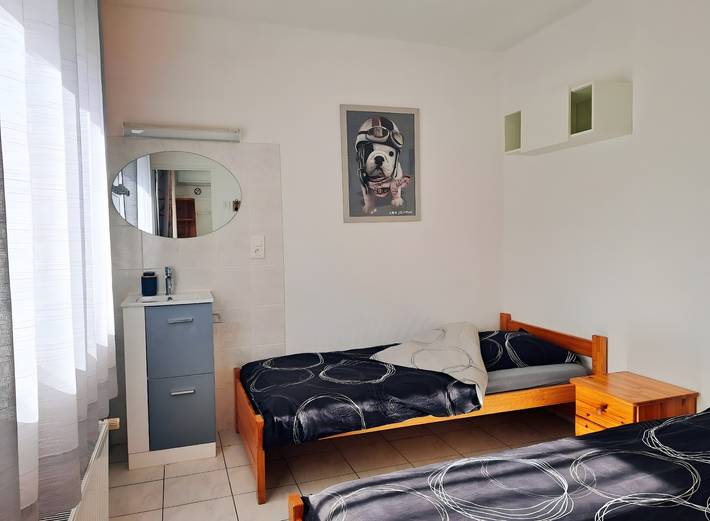 Chambre « Obiou » avec vue montagne, Wi-Fi et climatisation in Saint-Laurent-en-Beaumont, Parc national des Écrins