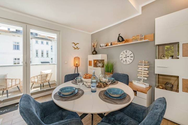 Ganze Wohnung, Stadtvilla Blumenhof 07 - modernes Quartier in zentraler Lage in Drei Kaiserbäder, Heringsdorf