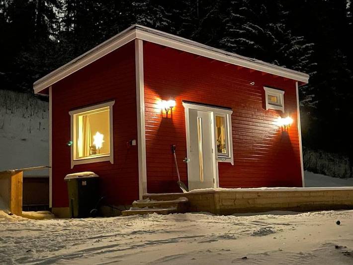 Chalet för 4 Personer, med Balkong samt Terass och Sjöutsikt och Utsikt i Åre