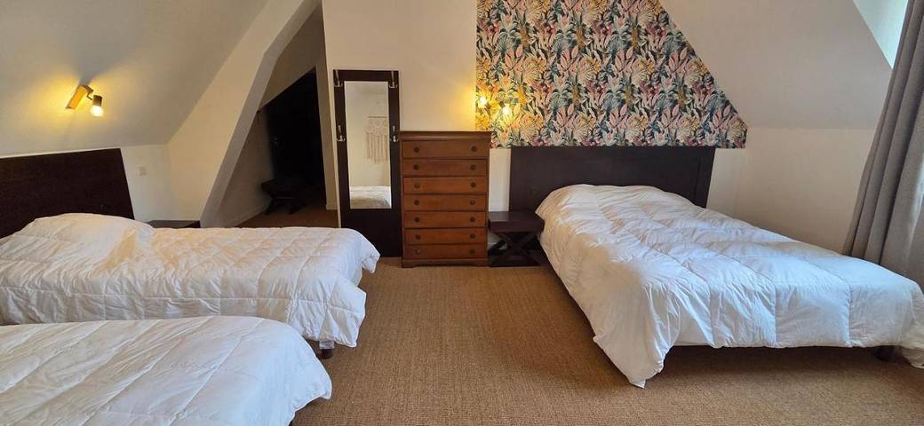 Gîte pour 36 personnes, avec jardin et vue dans Louchy-Montfand - 4