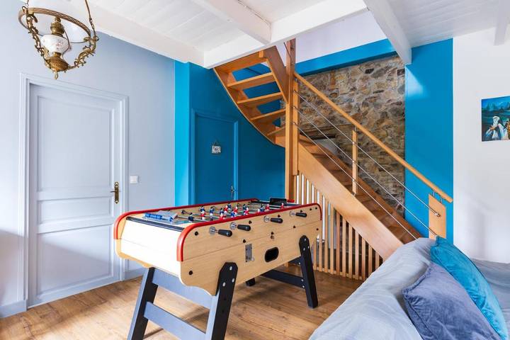 Maison de vacances pour 7 personnes, avec vue et jardin