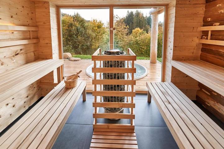 Chalet für 4 Personen, mit Sauna und Pool sowie Garten und Whirlpool in Landkreis Straubing-Bogen - 4