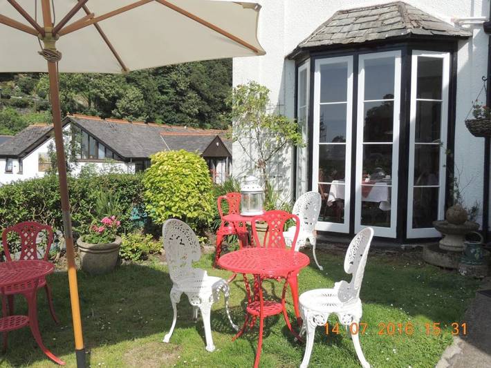B&b for 2 people, with Hot tub and Terrace as well as Garden and View in Devon