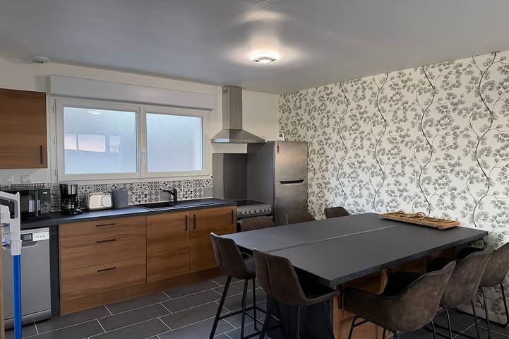 Location de vacances pour 8 personnes, avec Terrasse à Leubringhen