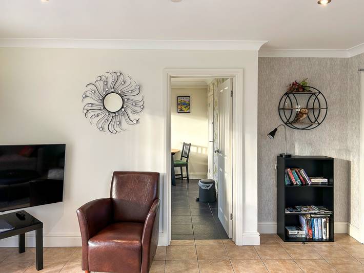 At Cedar Lodge Apartment in Maughold, Isle of Man
