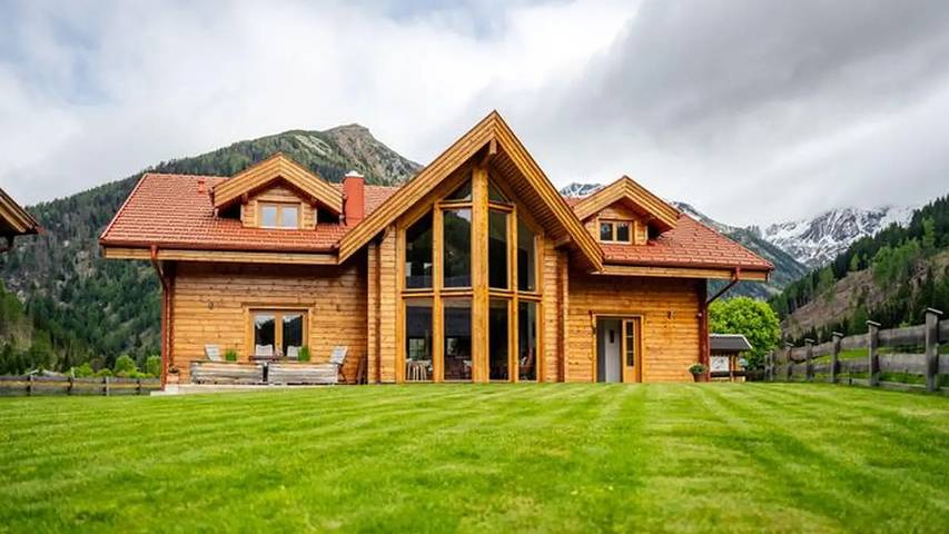 Chalet für 8 Personen, mit Terrasse und Garten in Mallnitz