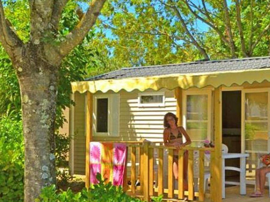 Camping Bel Air - Mobilheim 4 personen - Paradise klimatisiert Sonntag in Berrias-et-Casteljau, Cevennen