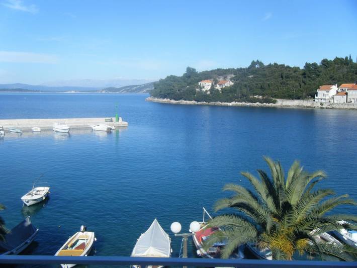 Ganze Wohnung, "Antun" am Strand in Račišće (Dalmatien), Korcula
