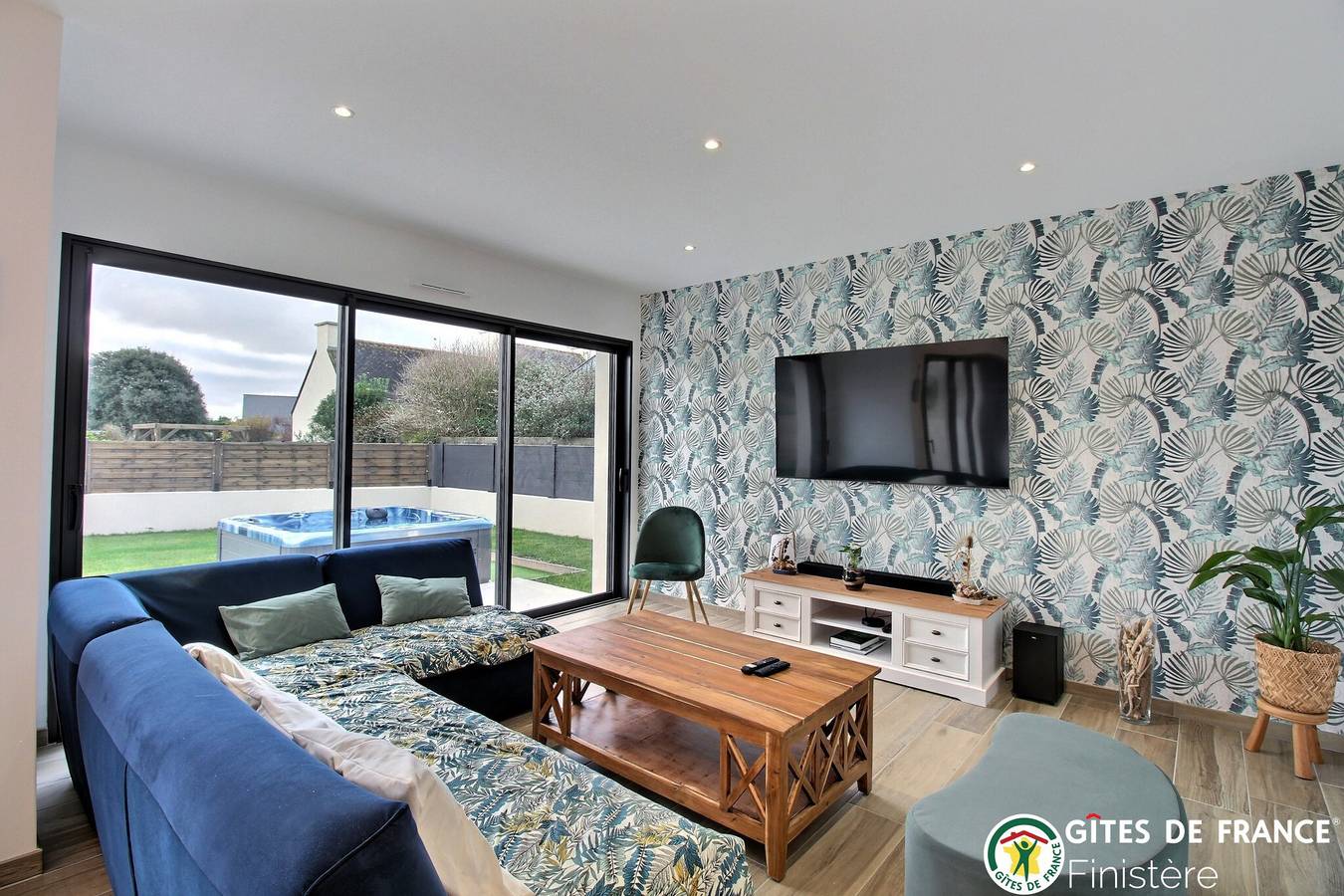 Gîte für 8 Personen mit Whirlpool in Brignogan-Plages, Brest und Umgebung