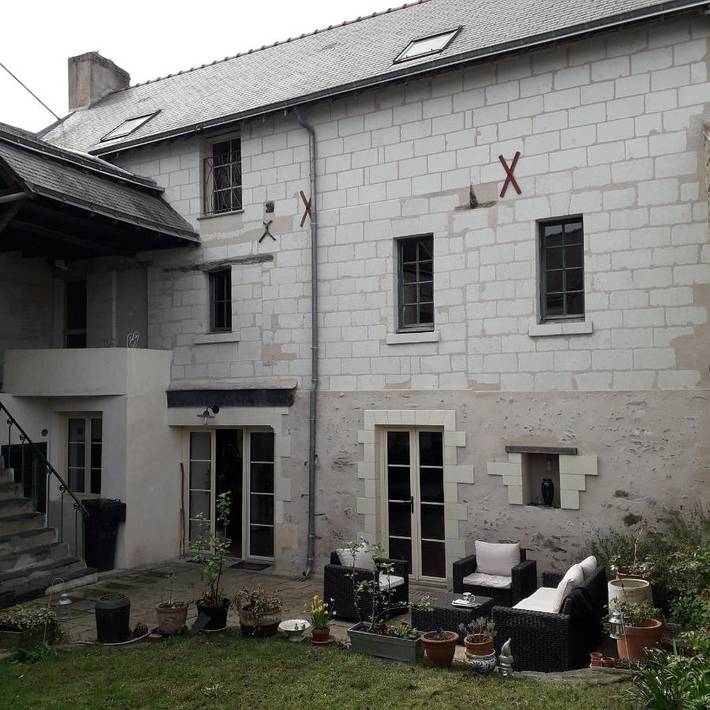 Gîte pour 2 personnes, avec Jardin à Rochefort-sur-Loire