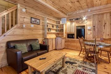 Log Cabin for 12 People in Pigeon Forge, Sevier County, Photo 2